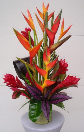 round4 Tropical Flower Arrangement Florist Brevard County Melbourne Florida